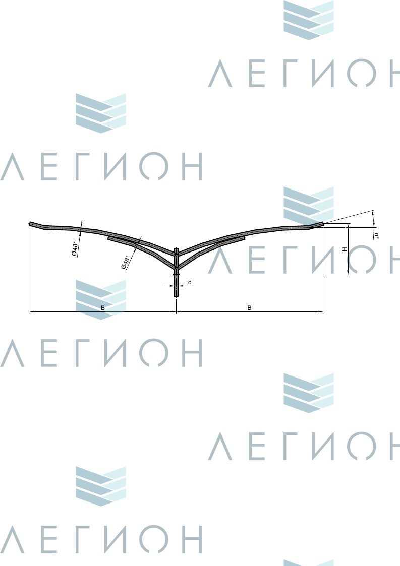 К12-1,0-2,0-1-1 кронштейн двухрожковый