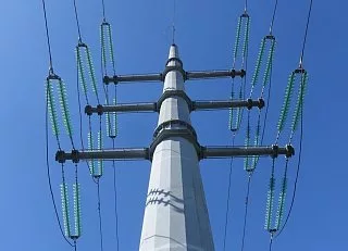 Поставка многогранных опор ЛЭП в Москву